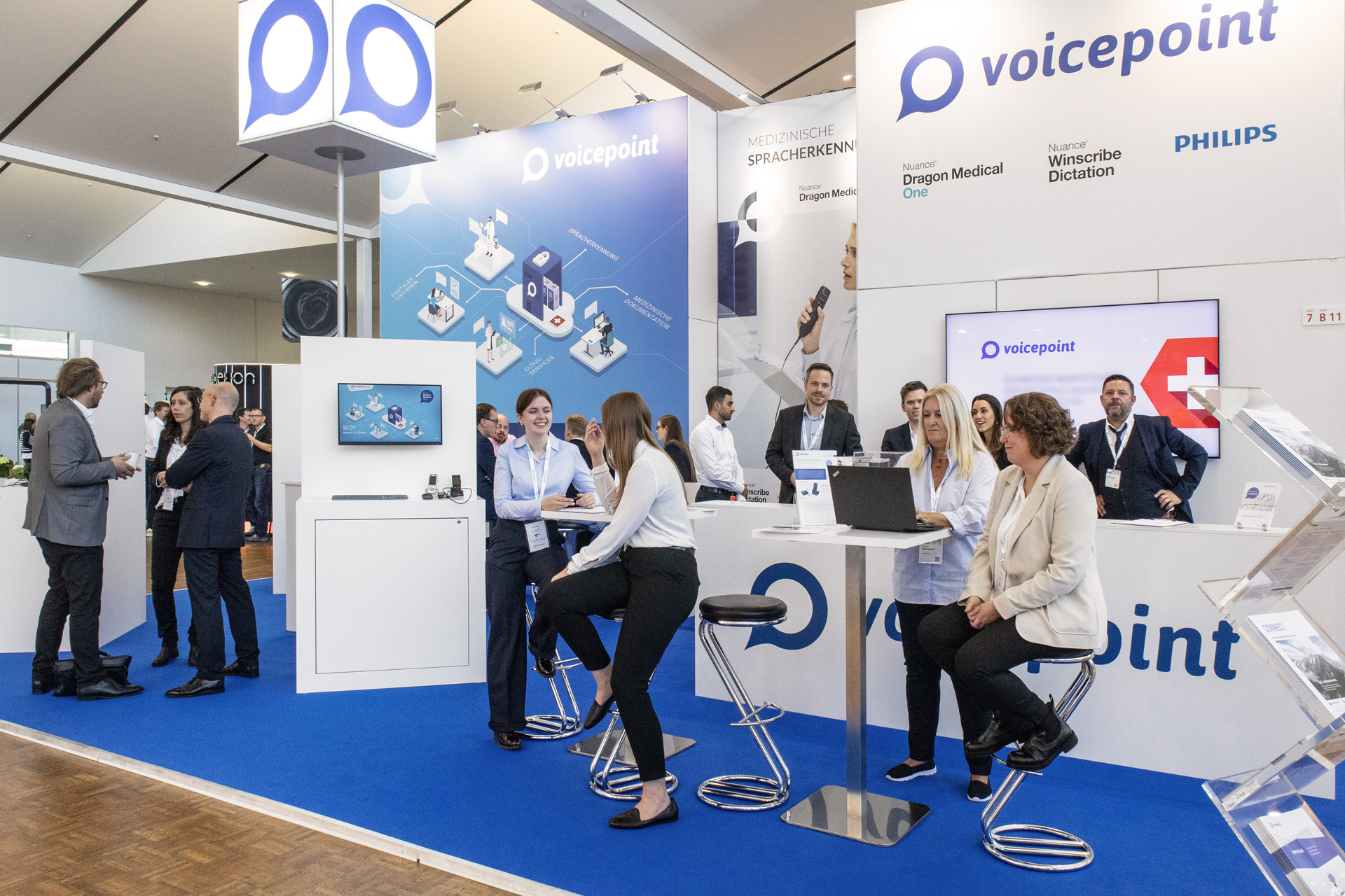 Impressionen Voicepoint Messestand - IFAS 2022