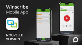 Nouvelle version Winscribe Mobile App