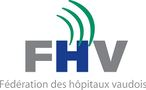 Logo der Fédération des hôpitaux vaudois, FHV